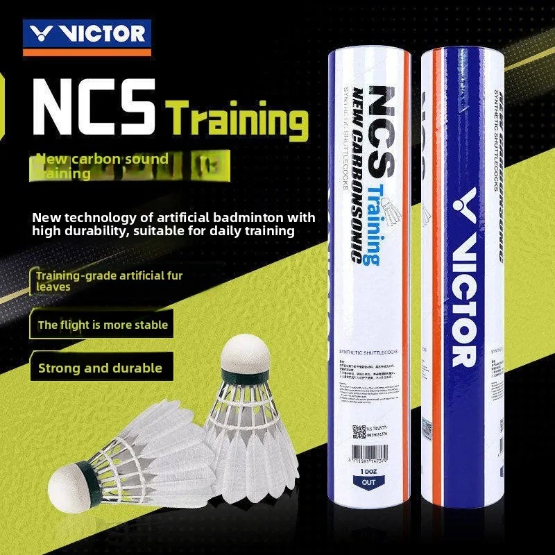 Nylon Shuttlecock 12 - 2026 Yeni NCS TRAIN antrenmanlara özel