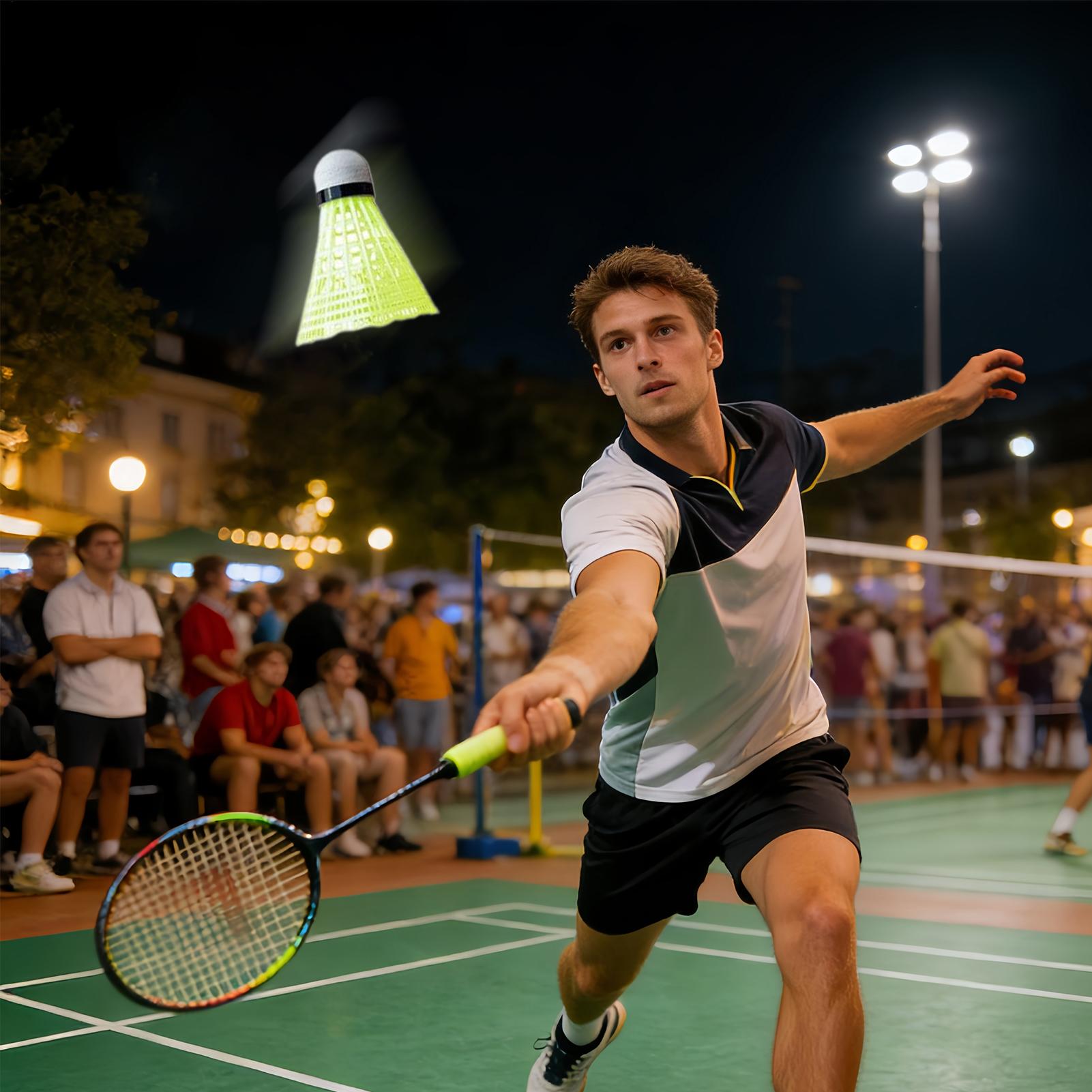 Badminton için raketleler açık - Nylon Shuttlecock 12 incelemesi ve fiyatı