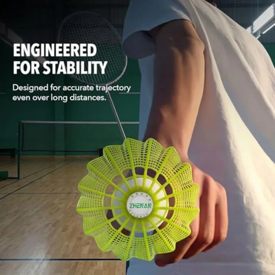 Kaz Tüyü Badminton Topları, 12 - Nylon Shuttlecock 12 incelemesi ve fiyatı